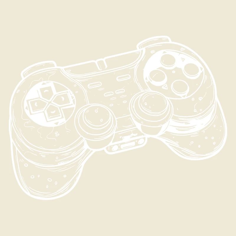Videospiel Controller Zeichnung