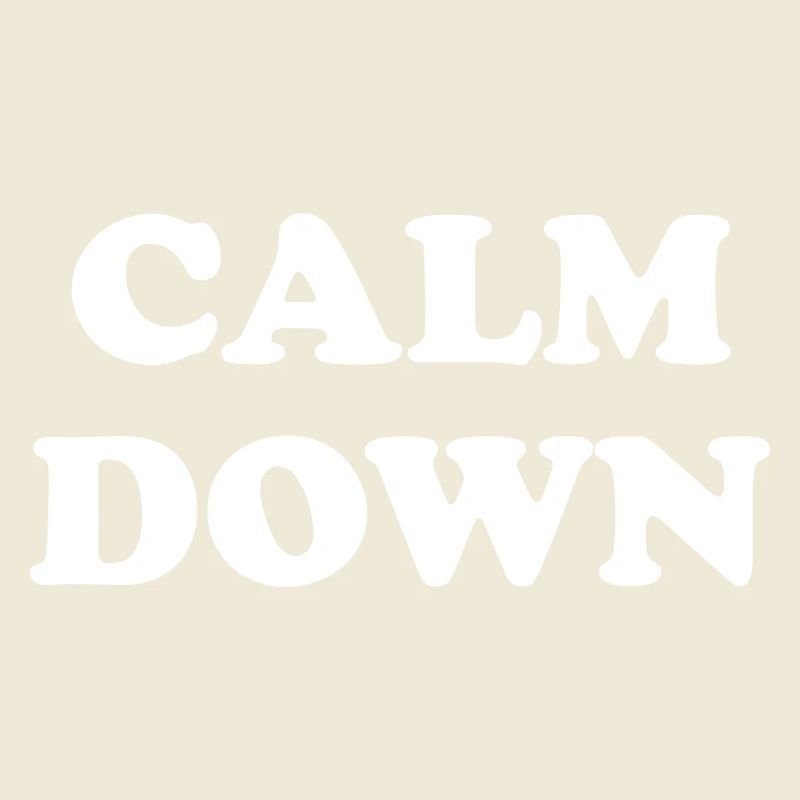 Graphique Calm Down
