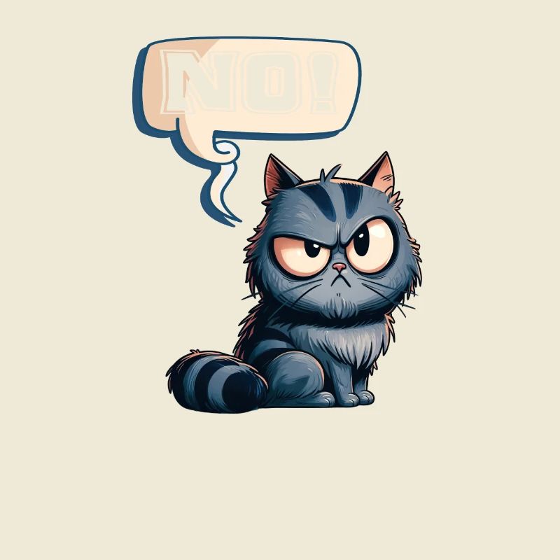 - Nope! funny kitten