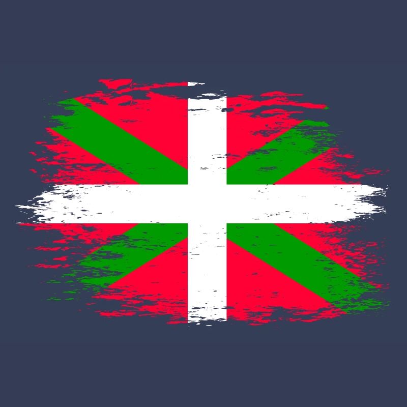 Drapeau basque utilisé