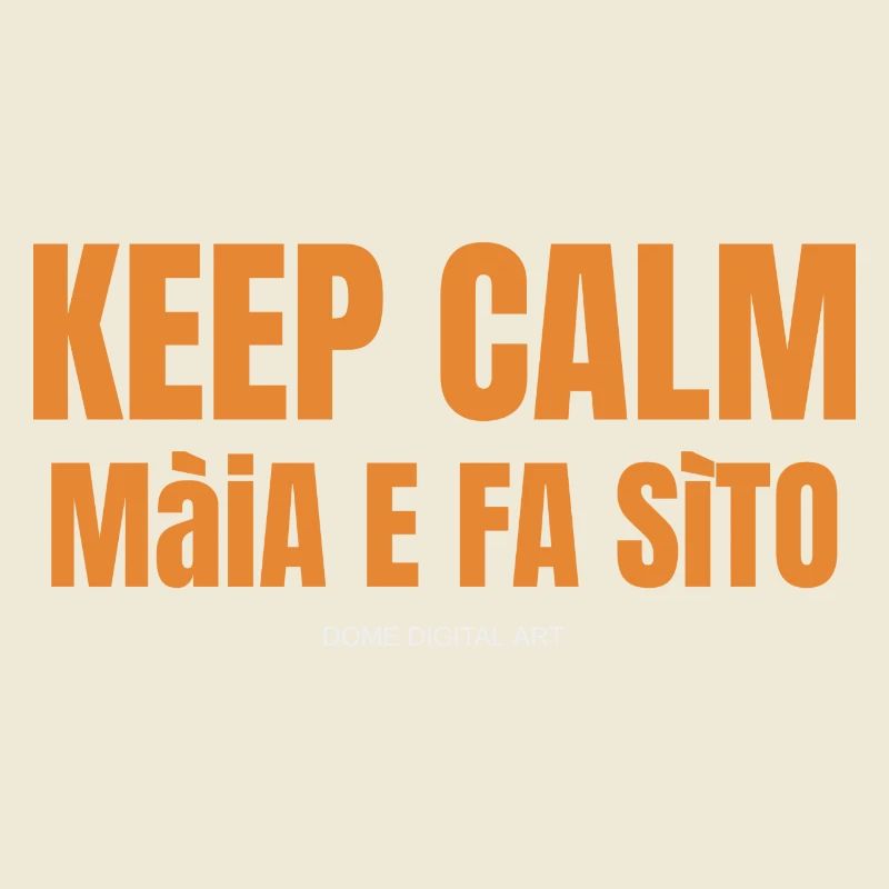 Keep Calm Brescian Dialect 1