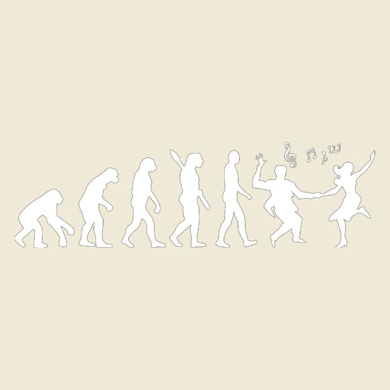 Darwin Evolution to Swing - White