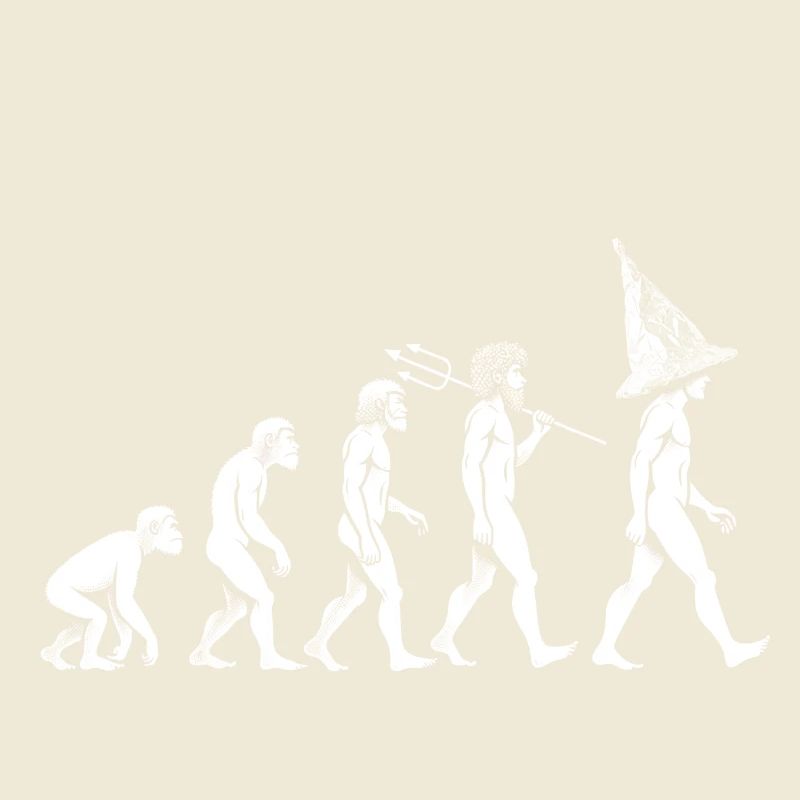 Steampunk Evolution mit Aluhut