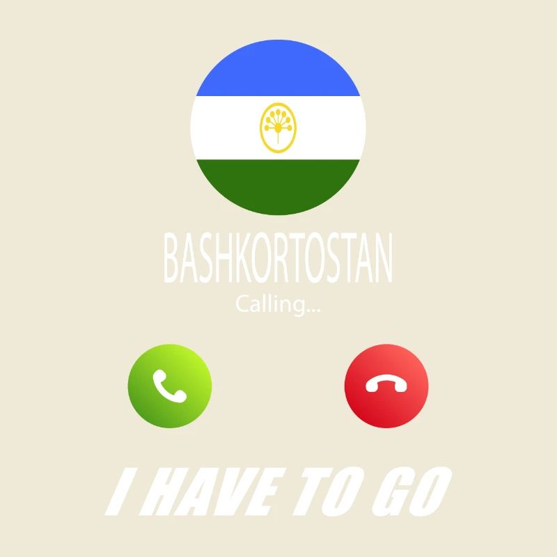 Bashkortostan ruft an Lusiger Flaggen Spruch