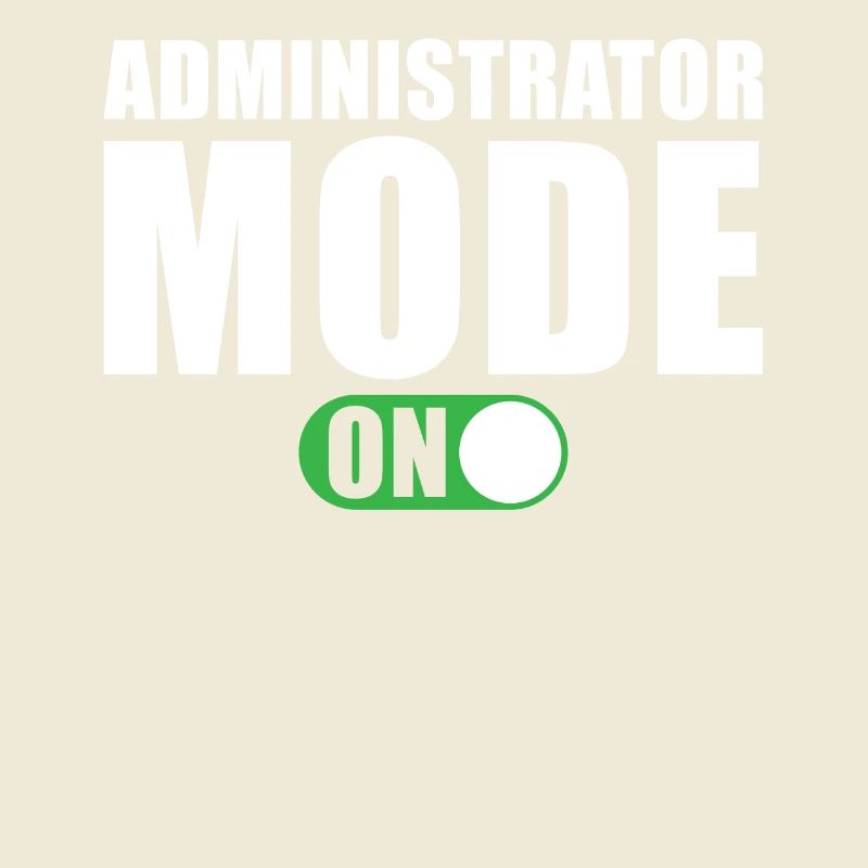 Administrator Modus Ein