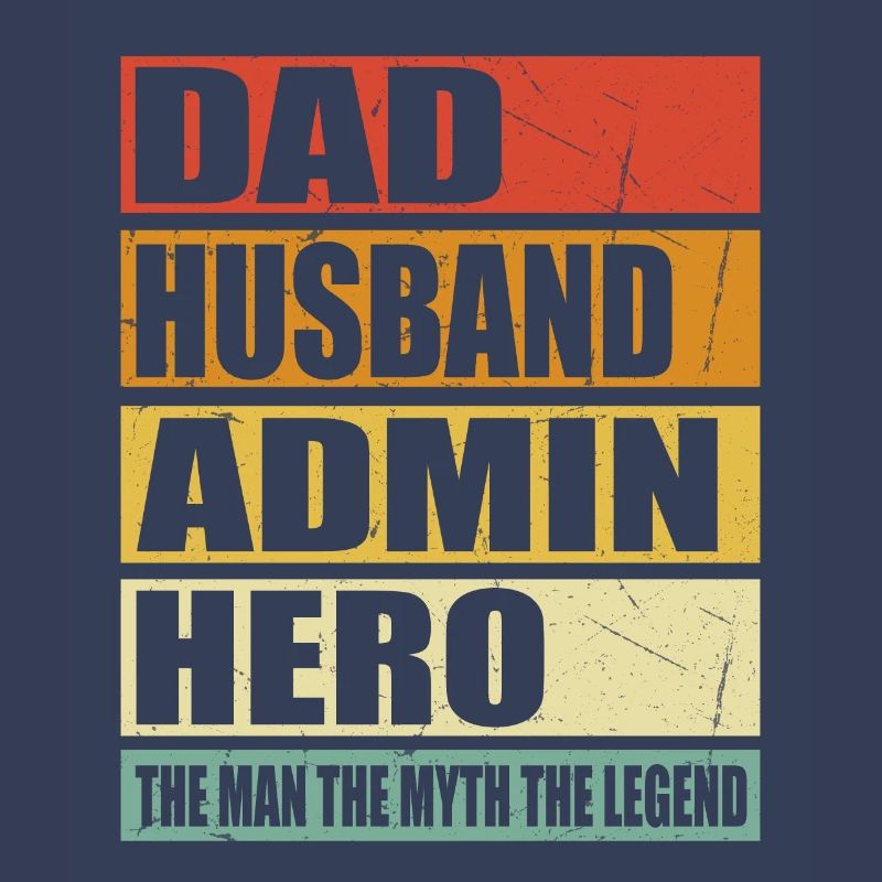 Vater Ehemann Admin Held