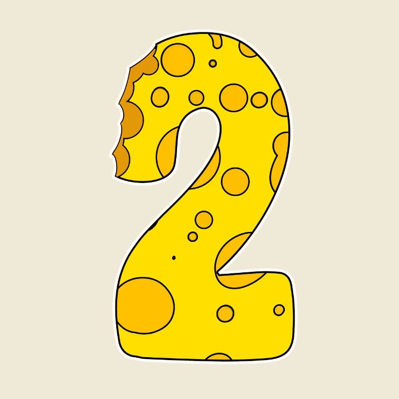 Number 2 - Two - Second