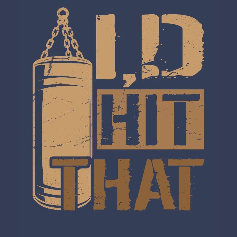 J’avais frappé cette boxe