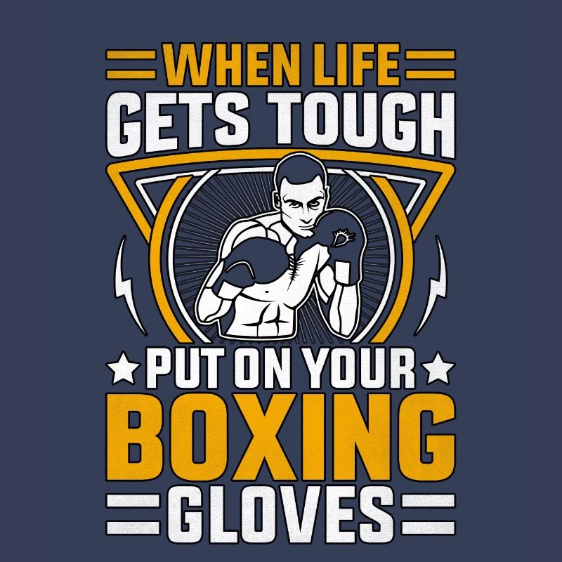Quand la vie devient difficile, enfilez vos gants de boxe