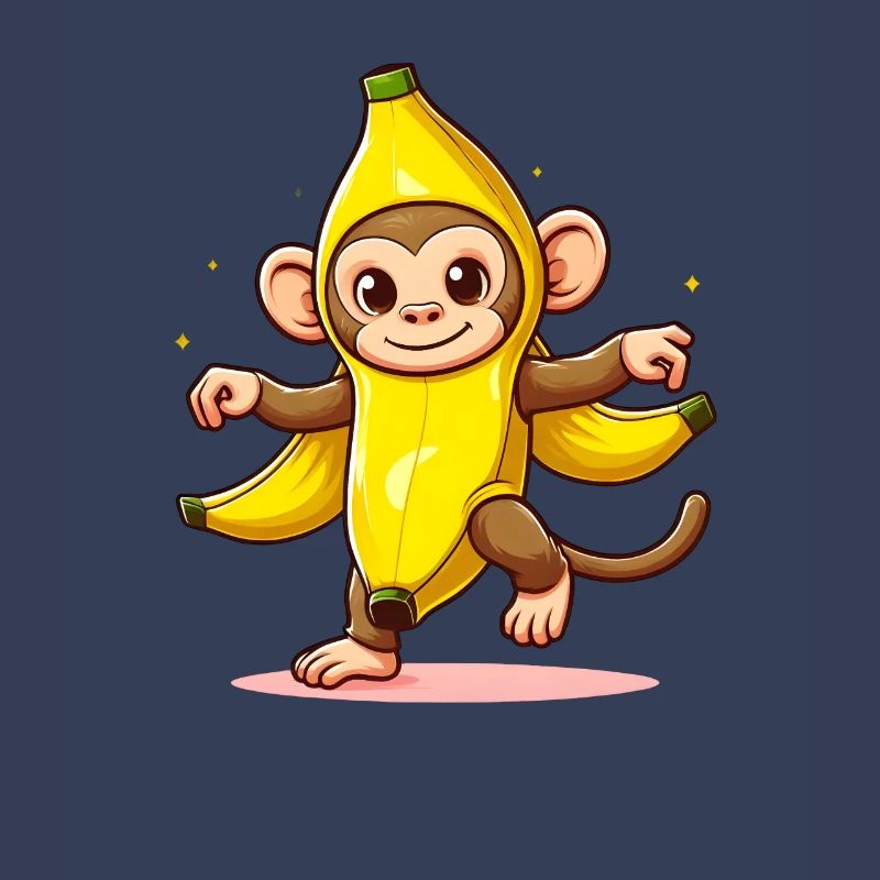 Singe banane