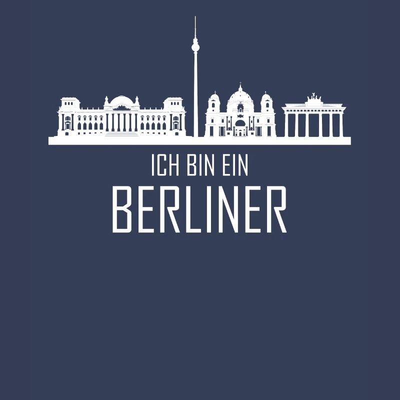 Berlin Skyline Ich bin ein Berliner