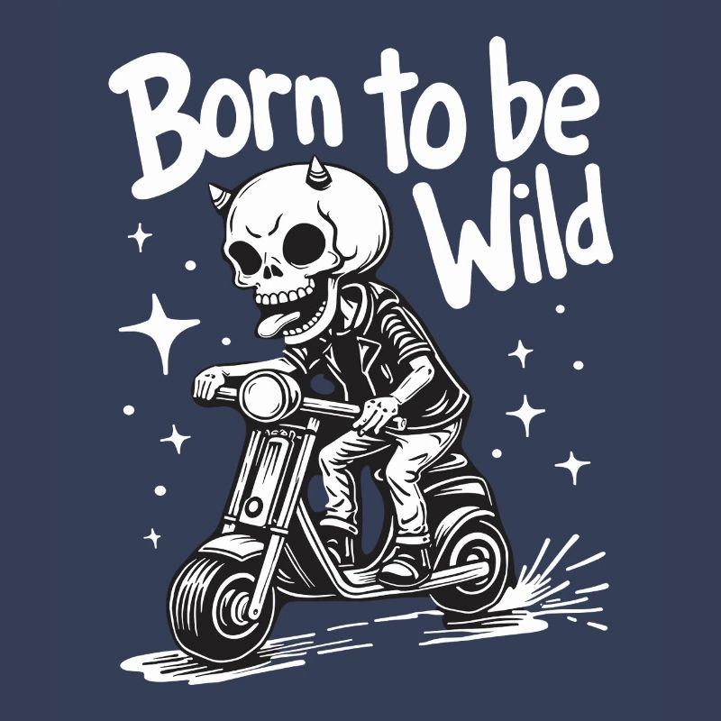 Skull Devil sur Scooter