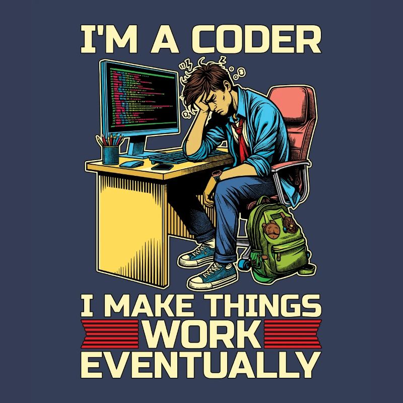 I'm A Coder I Make Things Work Developer Coders