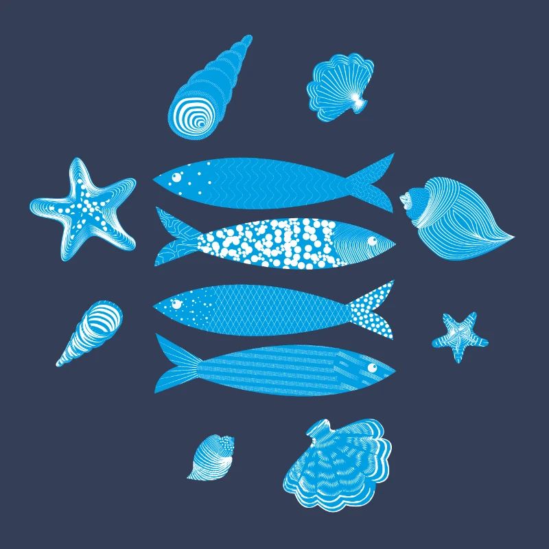 Underwater Sea Fish Pattern
