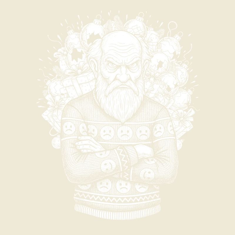 Pull de Noël moche