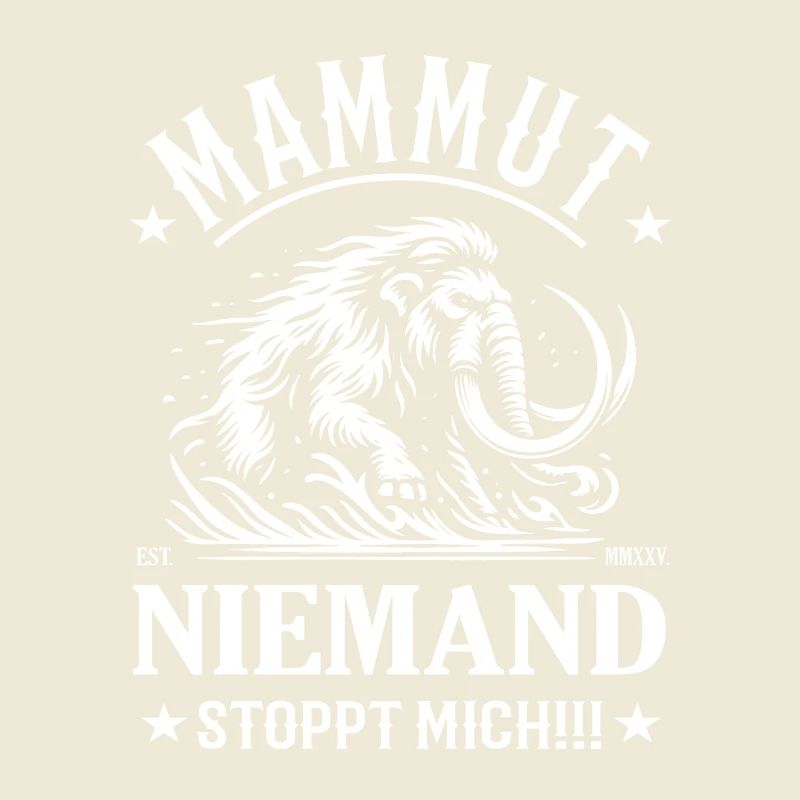 Mammoth, Nobody Stops Me Design