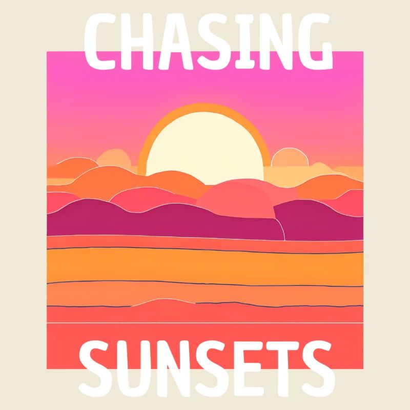 DESIGN DU COUCHER DE SOLEIL