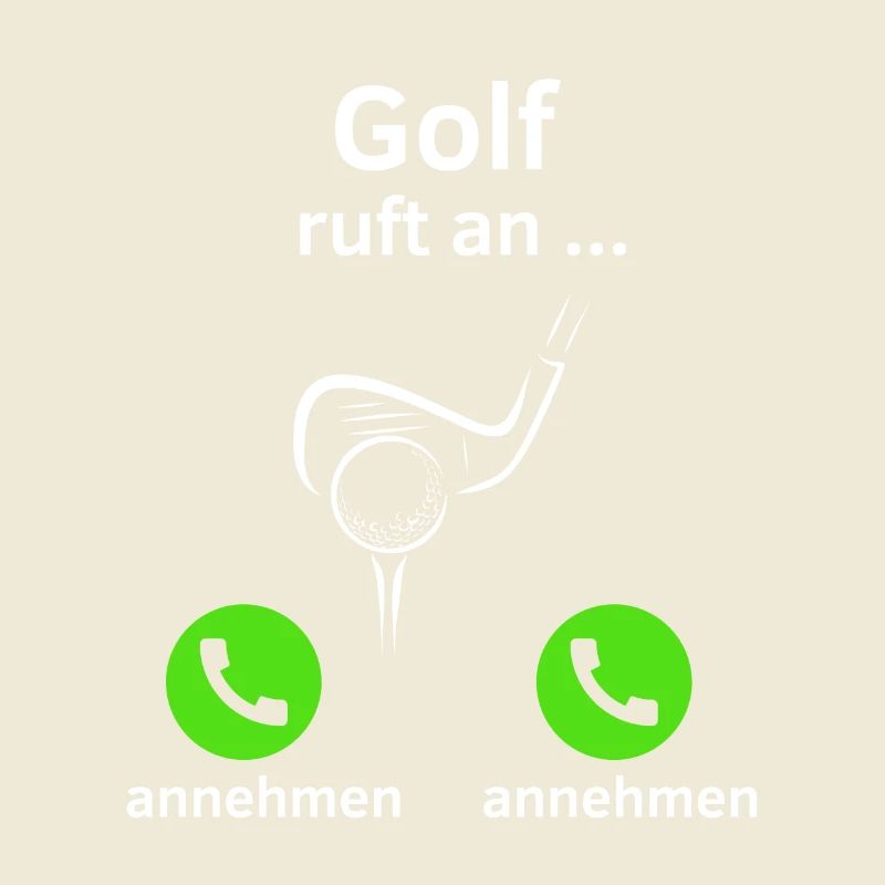 Golf ruft an - annehmen oder annehmen?