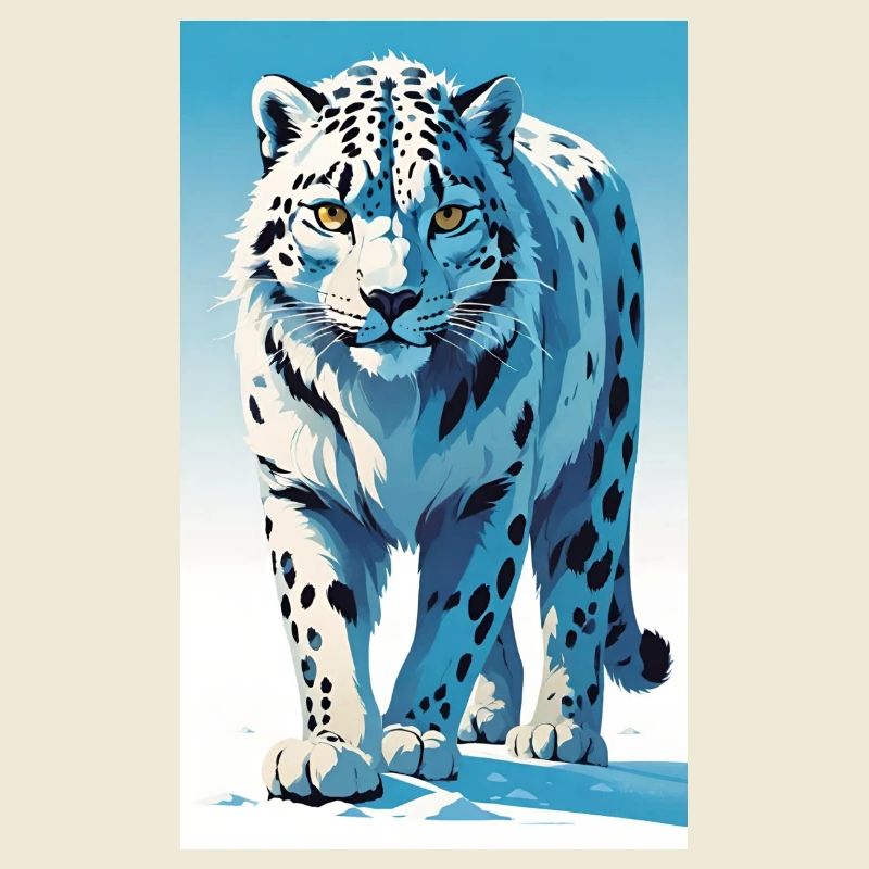 Schneeleopard | Leopard | Raubtier