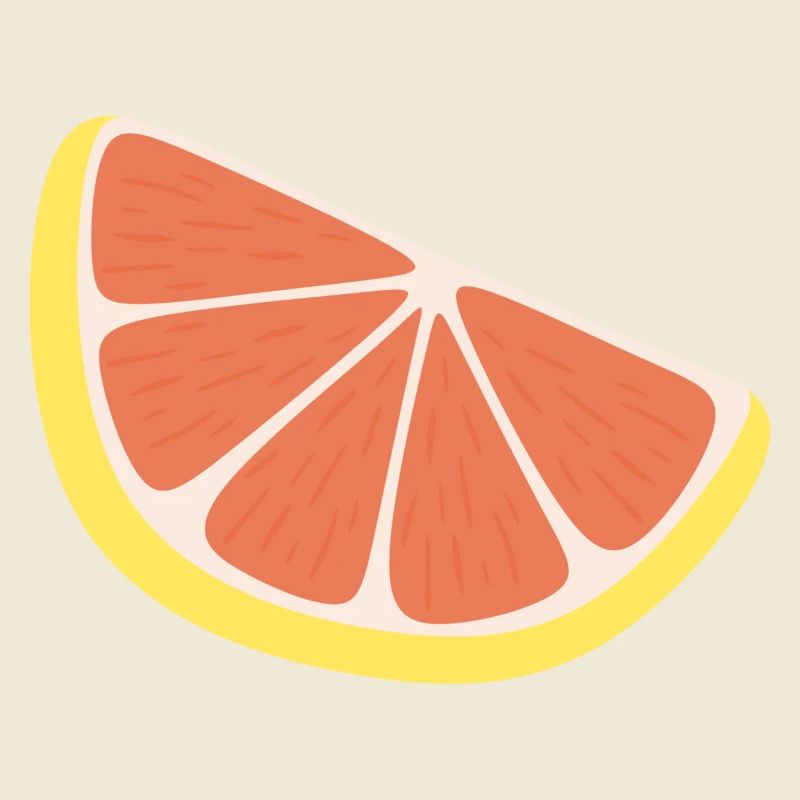 Grapefruit-Scheibe