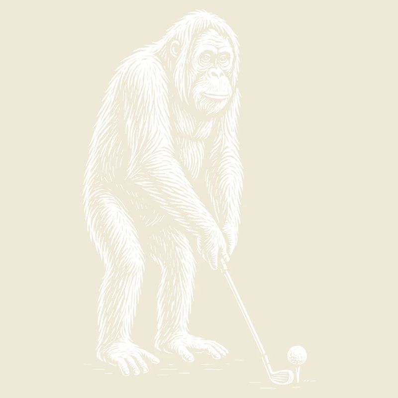Orangutan Golf Putts