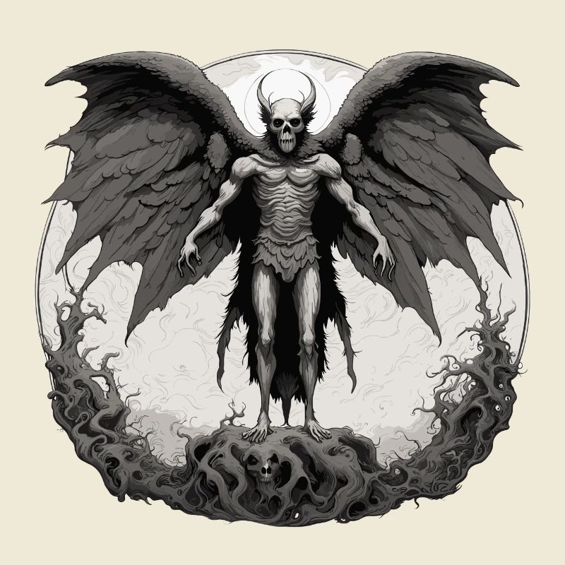 Mothman / Moth / Insect / Mythical Creature / Flutter