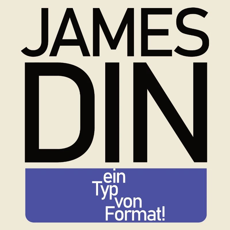 JAMES DIN ein Typ von Format