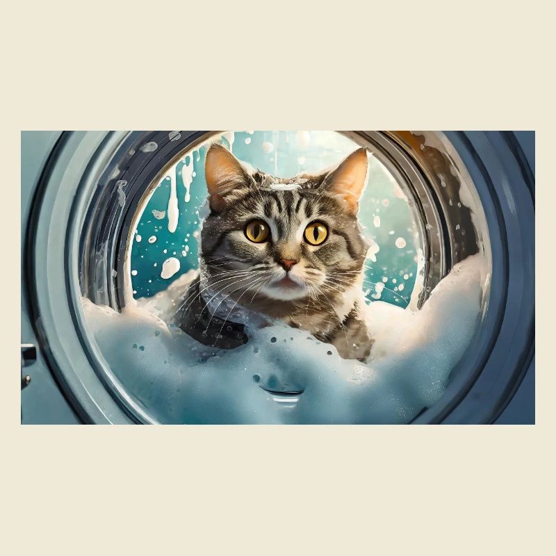 Pun ambiguous german expression – Katzenwäsche