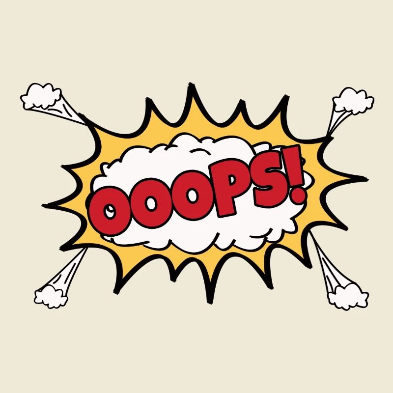 OOOPS Comic Graffiti