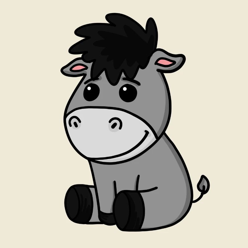 Bébé âne