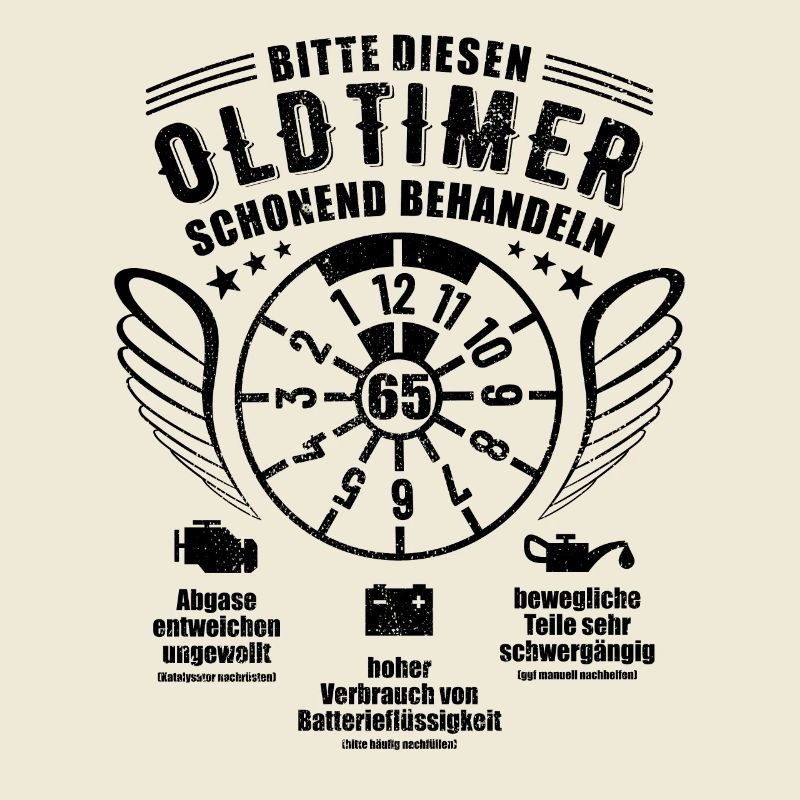 Oldtimer schonend behandeln - 65. Geburtstag