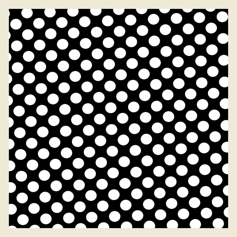 Polka dot black and white background dot pattern