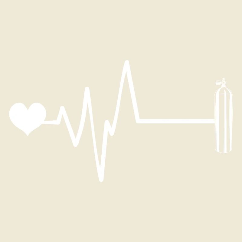Oxygen Diving Pulse Heart
