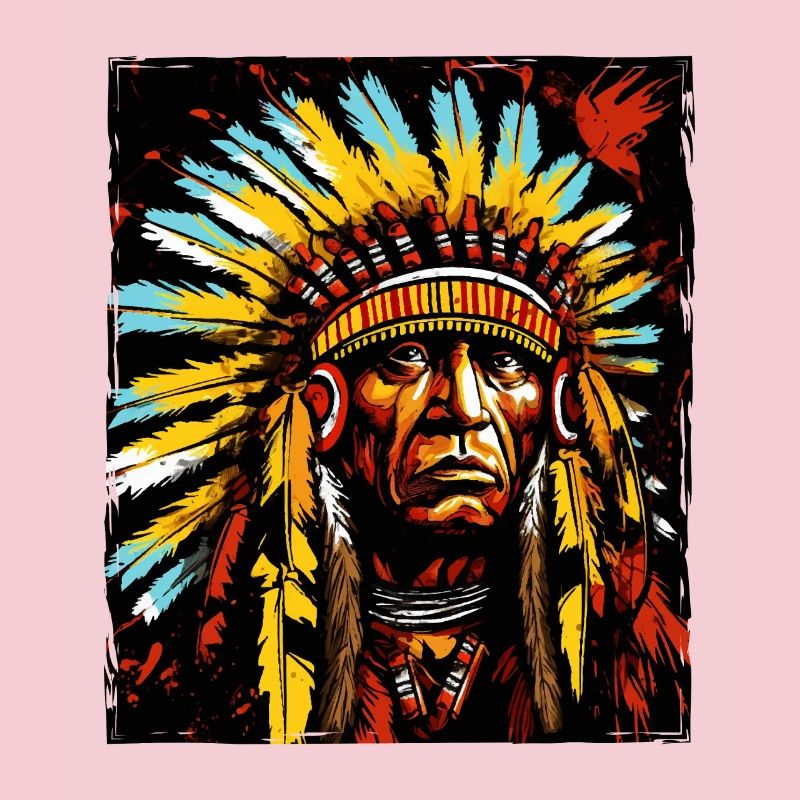 Apache Indianer Häuptling