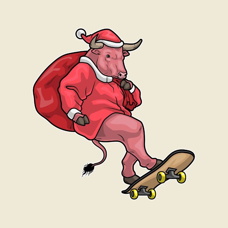 Planche à roulettes de Noël Taurus