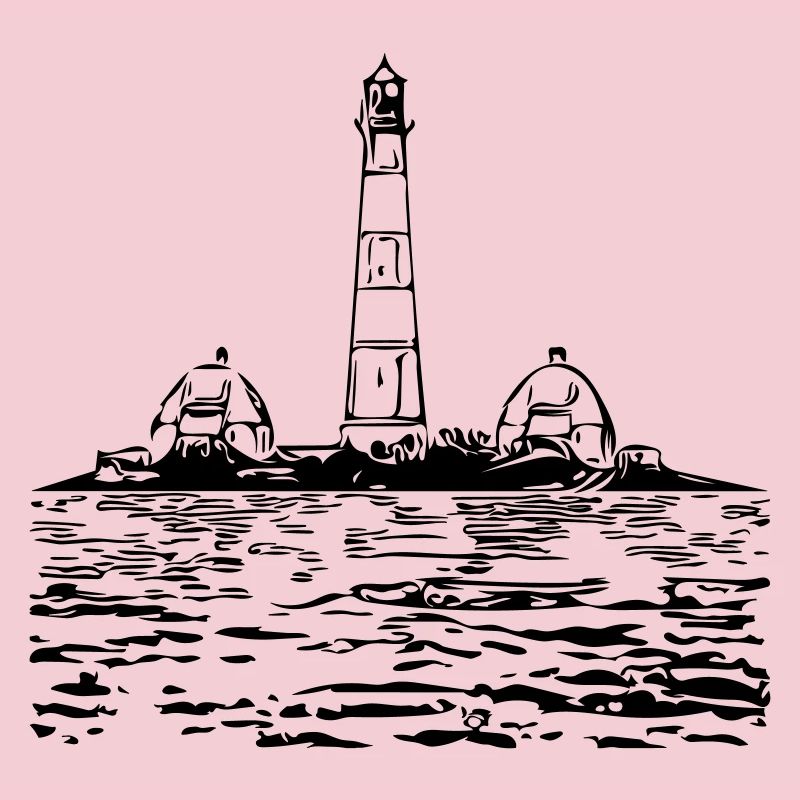 Leuchtturm im Meer