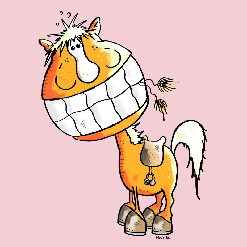 Strahlendes Pferd - Pferde