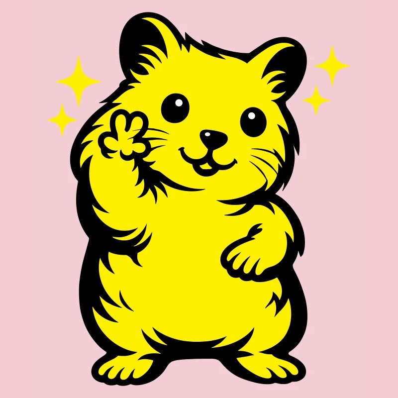 Dessin animé de hamster