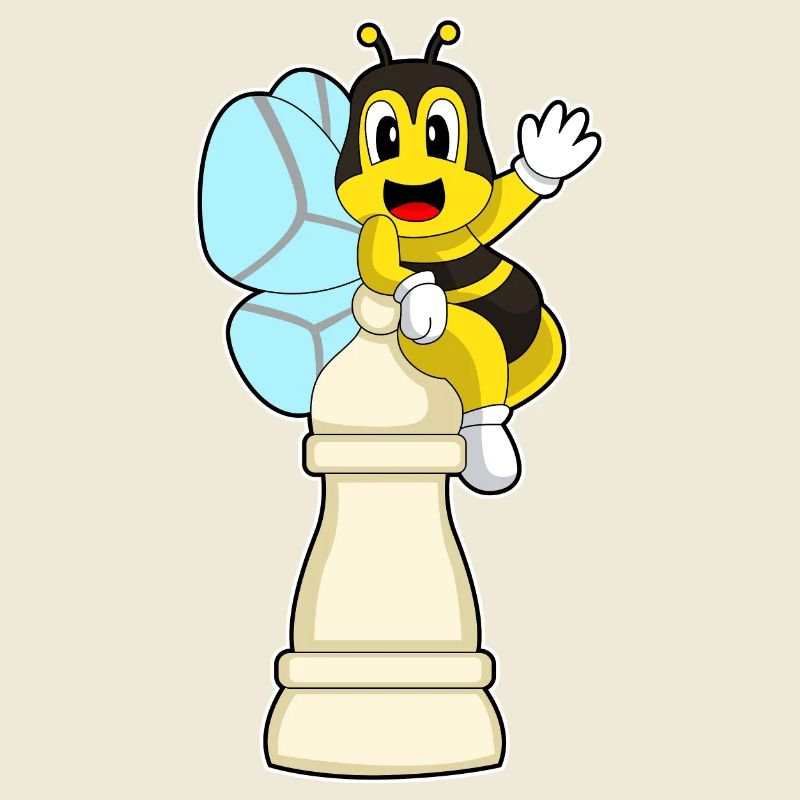 Pièce d’échecs Pion Abeille Échecs