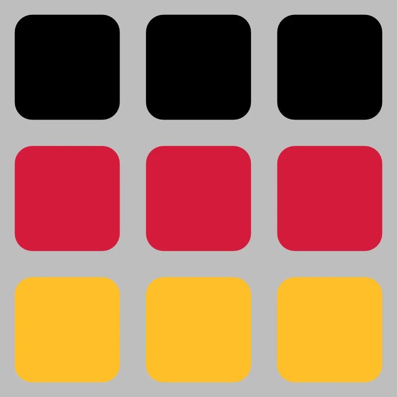 Drapeau - Carrés Tricolore - VECTOR