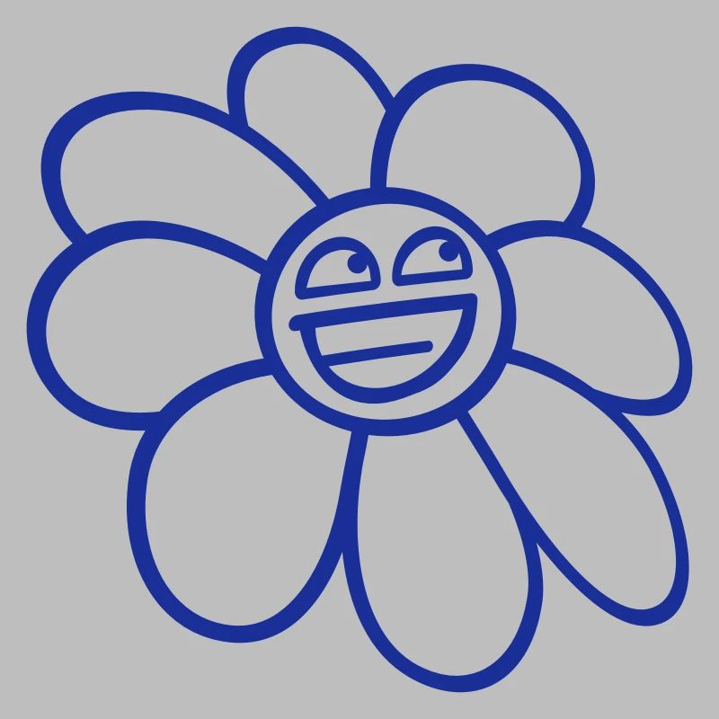 Marguerite Spring Summer Cute Funny Face
