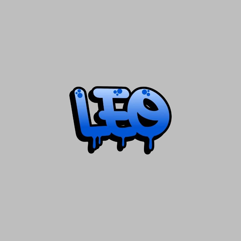 Graffiti-Name Leo