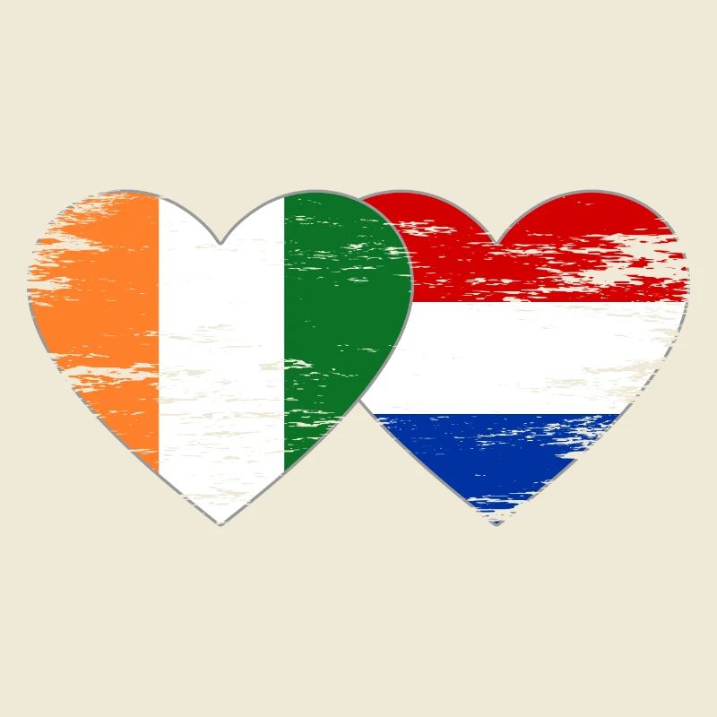 Drapeau de la Côte d’Ivoire Pays-Bas utilisé