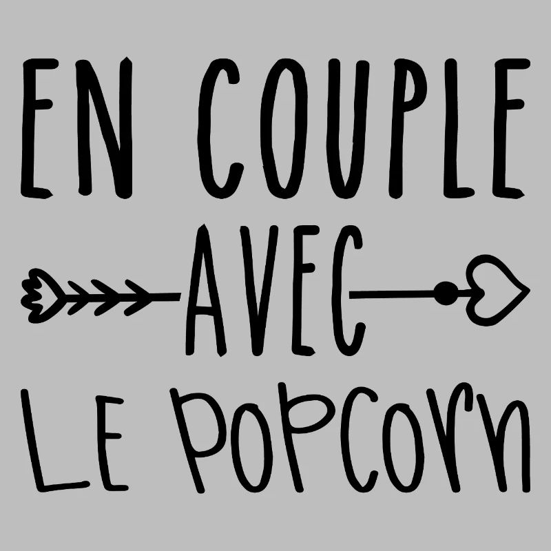 Couples with Popcorn, Popcorn Fans Gift
