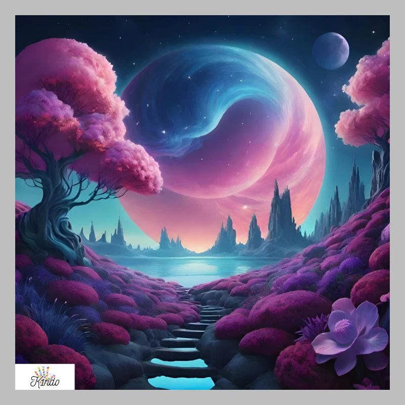 Epic celestial dreamscape