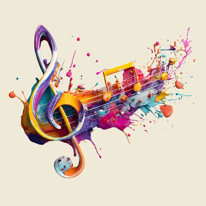 Musique couleur : notation colorée