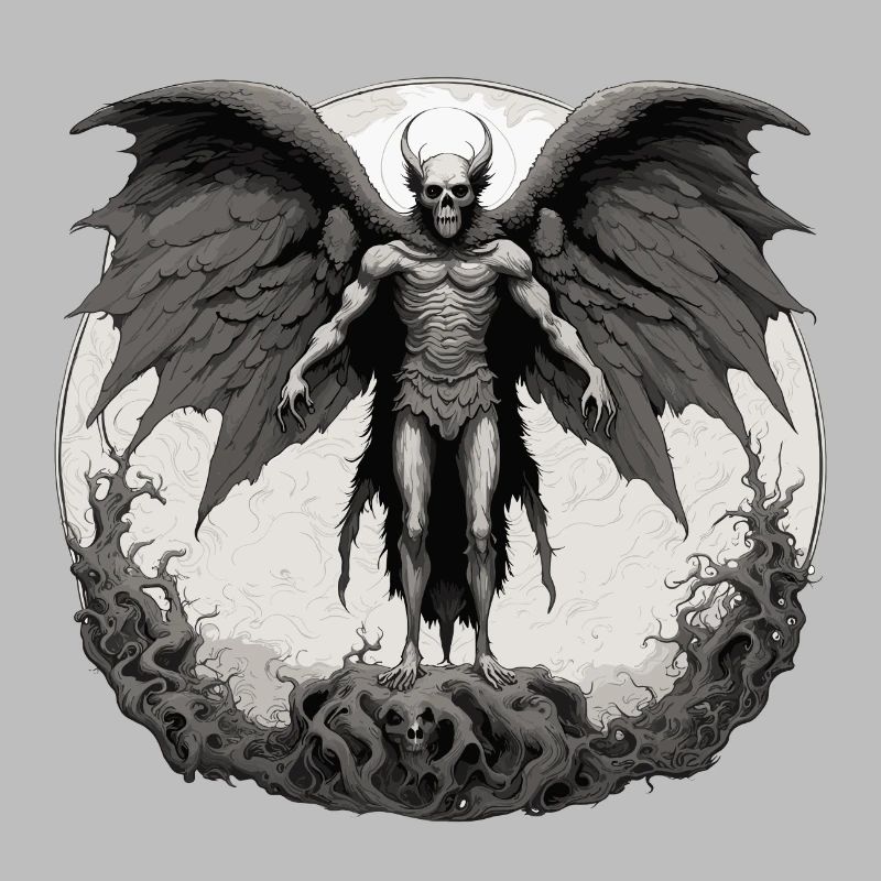 Mothman / Moth / Insect / Mythical Creature / Flutter