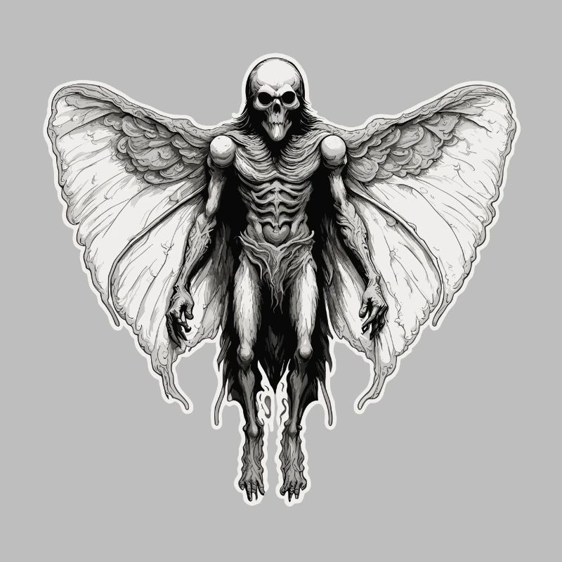 Mothman / Moth / Insect / Mythical Creature / Flutterer