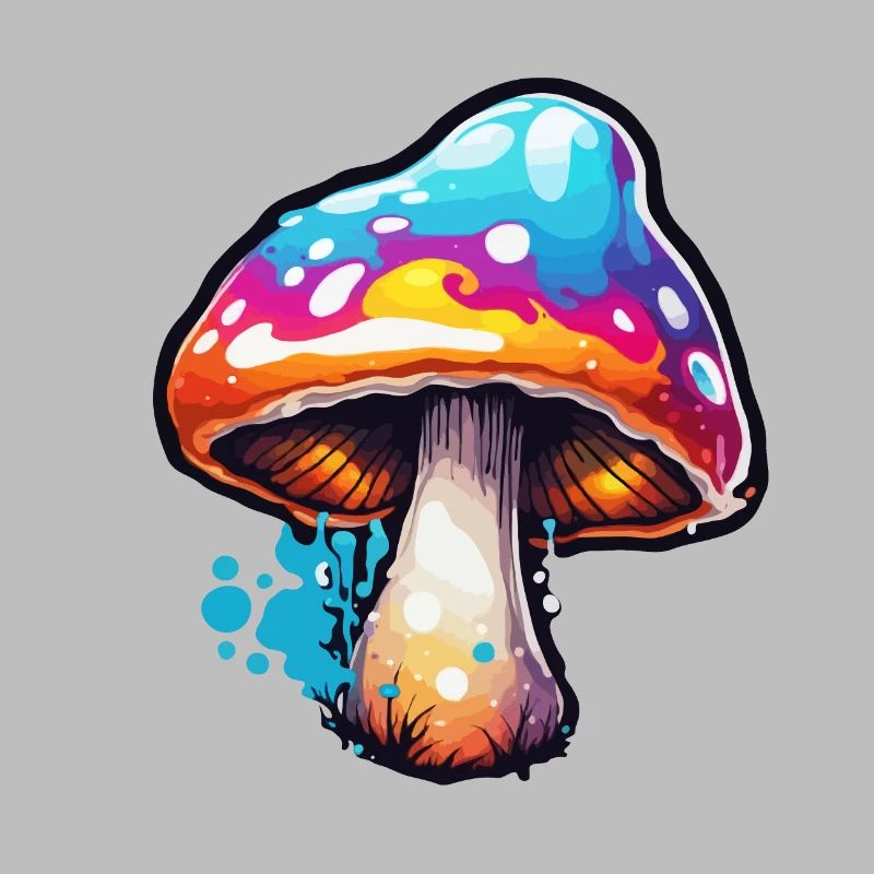Champignon / Champignon / Prairie / Forêt / Goa / Psy