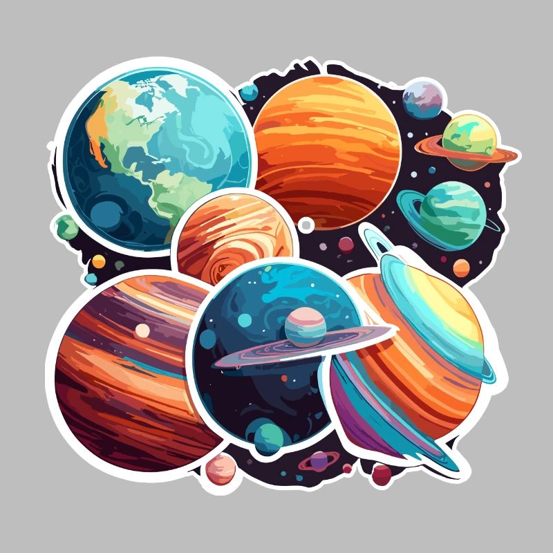 Planets / Solar System / Space / Galaxy